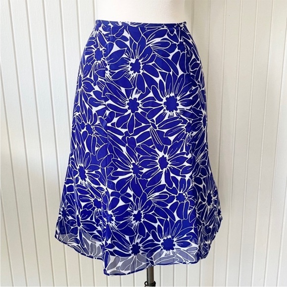 Le Suit Dresses & Skirts - Collections for Le Suit Blue White Floral Skirt